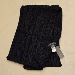 BNWT Men's French Connection Dark Blue Knit Scarf